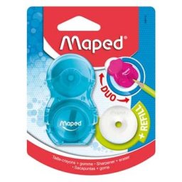 Afia Lapis (1 Boca) + Borracha Maped Loopy Totem - 5unidades