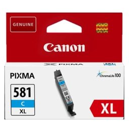 Tinteiro Canon 581XL Azul 8,3ml (2049C001, CLI581XL)
