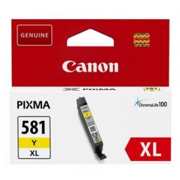 Tinteiro Canon 581XL Amarelo 8,3ml (2051C001, CLI581XL)