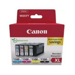 Pack Tinteiros Canon 1500XL 4 Cores 9182B004