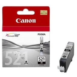 Tinteiro Canon 521 Preto 9ml (2933B001, CLI521BK)