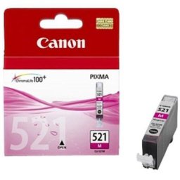 Tinteiro Canon 521 Magenta 9ml (2935B001, CLI521M)
