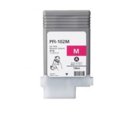 Tinteiro Compatível para Canon PFI-102 Magenta 0897B001 130ml