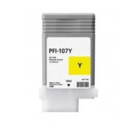Tinteiro Compatível para Canon PFI-107 Amarelo 6708B001 130ml