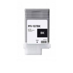 Tinteiro Compatível para Canon PFI-107 Preto 6705B001 130ml