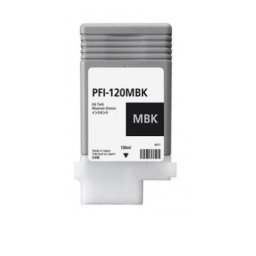 Tinteiro Compatível para Canon PFI-120 Preto Matte 2884C001 130ml