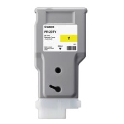 Tinteiro Canon PFI-207 Amarelo 8792B001 300ml