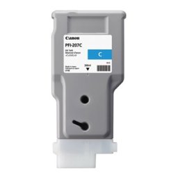 Tinteiro Canon PFI-207 Azul 8790B001 300ml