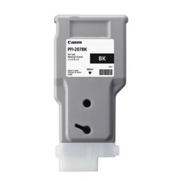 Tinteiro Canon PFI-207 Preto 8789B001 300ml
