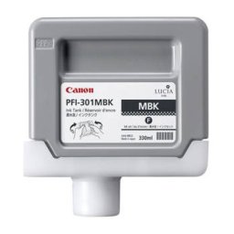 Tinteiro Canon PFI-301 Preto Matte 330ml