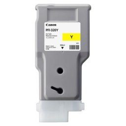 Tinteiro Canon PFI-320 Amarelo 2893C001 300ml