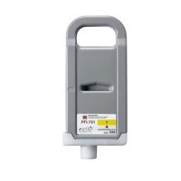 Tinteiro Compatível para Canon PFI-701 Amarelo 2357C001 700ml