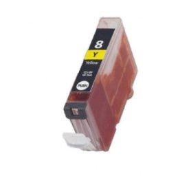 Tinteiro Compatível para Canon 8 Amarelo 13ml (0623B001, CLI8Y)