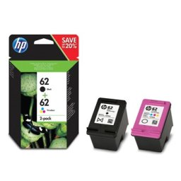 Pack Tinteiros HP 62 Preto/ Cor N9J71AE