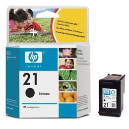 Tinteiro HP 21 Preto C9351AE 5ml