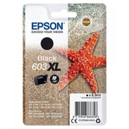 Tinteiro Epson 603XL Preto C13T03A14010 8,9ml - Alta Capacidade