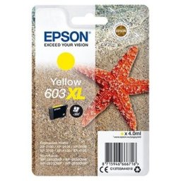 Tinteiro Epson 603XL Amarelo C13T03A44010 4ml - Alta Capacidade