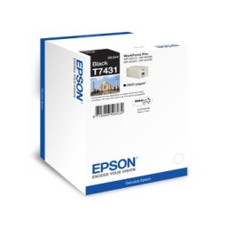 Tinteiro Epson T7431 Preto C13T74314010 49ml