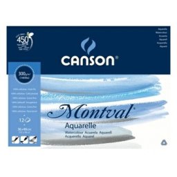 Bloco Colado Canson Montval 297x420mm 300gr 12 Folhas