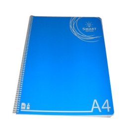 Caderno Espiral Smart Office Capa Plastico A4 Quadriculado