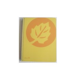 Caderno Espiral Polipropileno A5 Quad c / Furos 120Fls