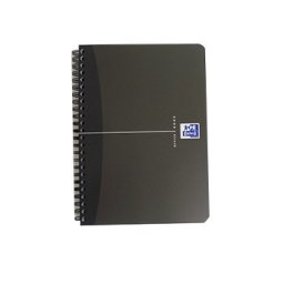 Caderno Espiral Oxford Office Book Capa PP A5 Quadri. 90 fls - 5 unidades