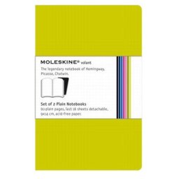 Volant XS Pautado Moleskine Verde Claro - Pack 2 unidades