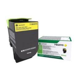 Toner Lexmark 71B20Y0 Amarelo