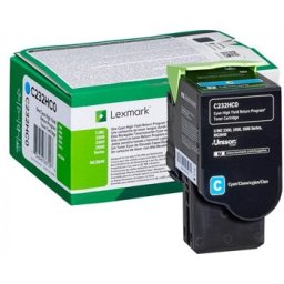 Toner Lexmark C232HC0 Azul Alta Capacidade (0C232HC0)