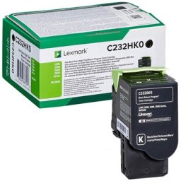 Toner Lexmark C232HK0 Preto Alta Capacidade (0C232HK0)