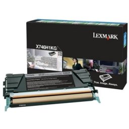 Toner Lexmark X746H1MG Preto