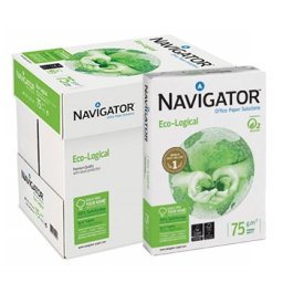 Papel Fotocopia A4 75gr Navigator (Ecological) - 5x500 Folhas