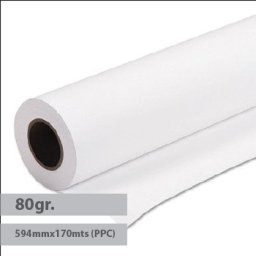 Papel Plotter 80gr 594mmx170mts (PPC) Navigator - 1 Rolo