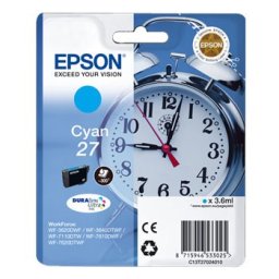 Tinteiro Epson 27 Azul C13T27024010 3,6ml