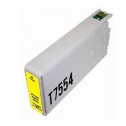 Tinteiro Compatível para Epson T7554 Amarelo C13T755440 39ml