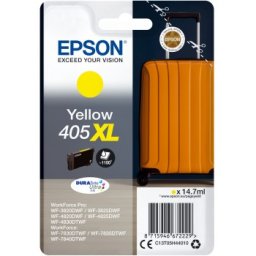 Tinteiro Epson 405XL Amarelo C13T05H44010 14,7ml - Alta Capacidade
