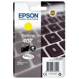Tinteiro Epson 407 Amarelo C13T07U440 20,3ml