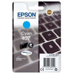 Tinteiro Epson 407 Azul C13T07U240 20,3ml