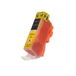 Tinteiro Compatível para Canon 521 Amarelo 9ml (2936B001, CLI521Y)