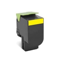 Toner Compatível para Lexmark 802SY Amarelo (80C2SY0)