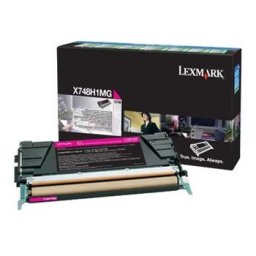 Toner Lexmark X748 Magenta - Elevada Capacidade