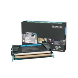 Toner Lexmark C734A1CG Azul (0C734A1CG)