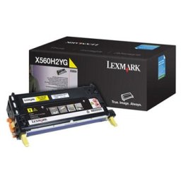 Toner Lexmark X560A2YG Amarelo Alta Capacidade