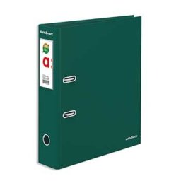 Pasta Arquivo Cor Lisa c / Rado Ambar L / L Din Verde - 1 unidade