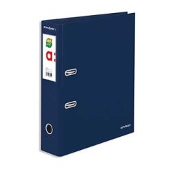 Pasta Arquivo Cor Lisa c / Rado Ambar L / L Din Azul - 1 unidade
