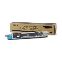 Toner Xerox Phaser 6350 Azul Alta Capacidade