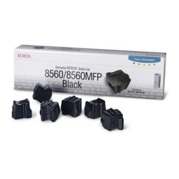 Tinta Solida Xerox 8560 Series Preto Pack 6Uds