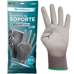 Luvas Poliuretano Cinzentas Tamanho 10 (XL)
