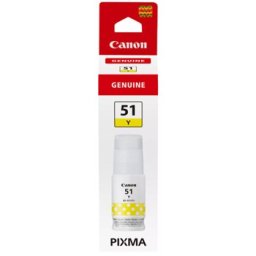 Tinteiro Canon GI-51Y Amarelo 70ml (4548C001, GI51)