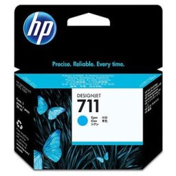 Pack Tinteiros HP 711 Azul CZ134A 29ml 3un
